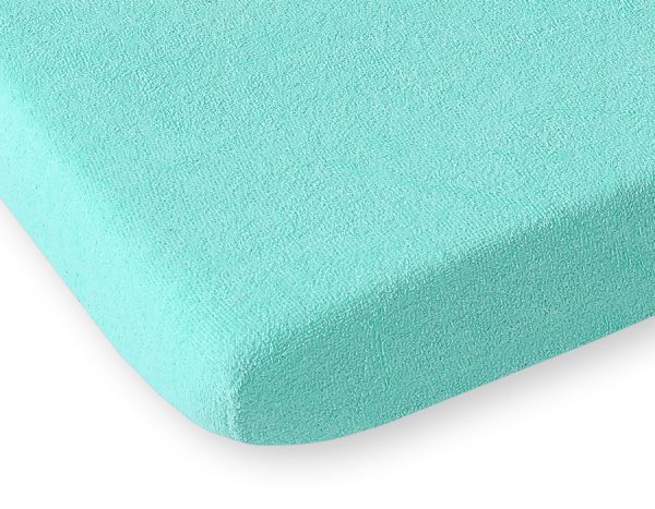 Sheet made of frotte (terry) 140x70cm- mint - Image 2