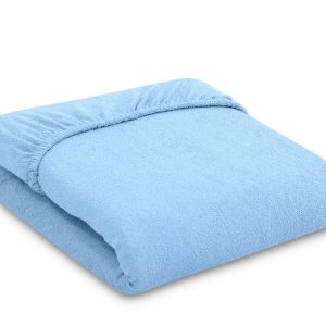 Sheet made of frotte (terry) 120x60cm- Blue