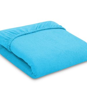 Sheet made of frotte (terry) 120x60cm- Turquoise