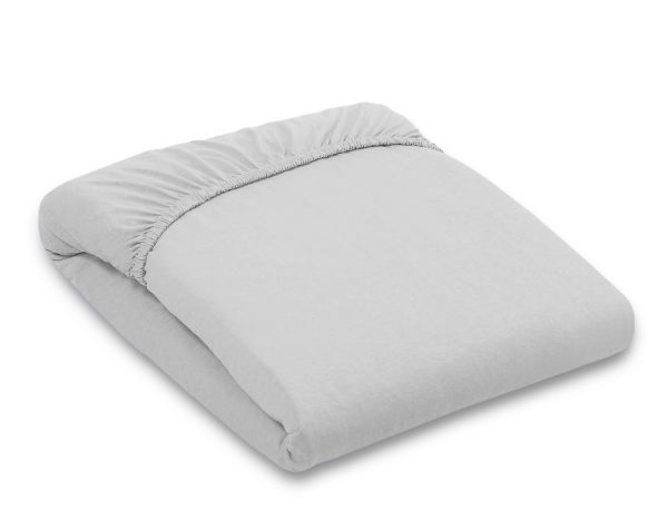 Sheet made of jersey 120x60cm- gray