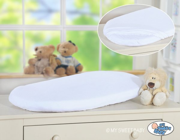 Sheet made of frotte (terry) for wicker crib