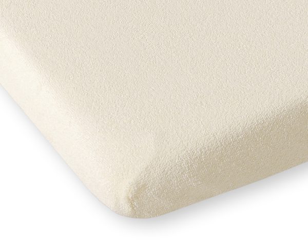 Sheet made of frotte (terry) 120x60cm- cream - Image 2