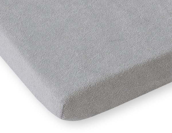 Sheet made of frotte (terry) 140x70cm- gray - Image 2