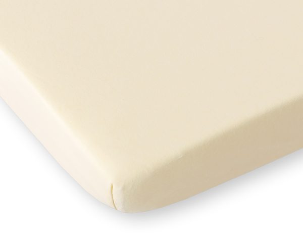 Sheet made of jersey 120x60cm- cream - Image 2