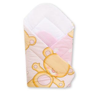Babynest - teddy bear pink