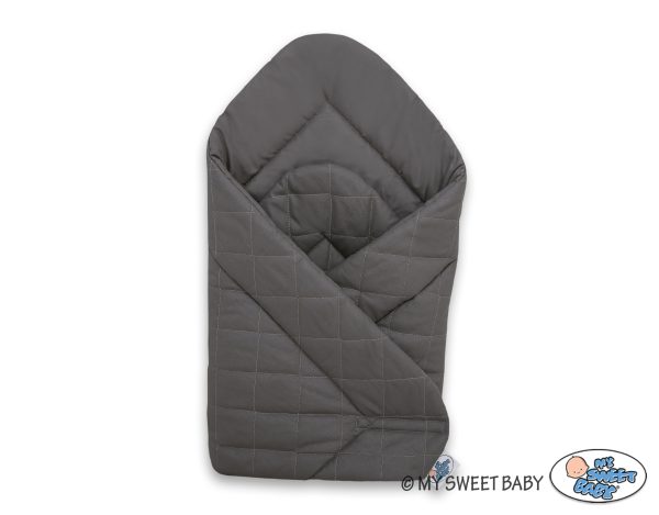 Baby nest quilted - anthracite - Image 2