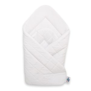Baby nest quilted - white