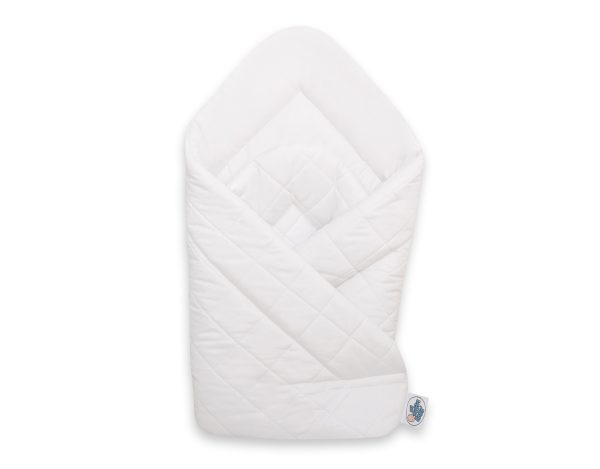 Baby nest quilted - white