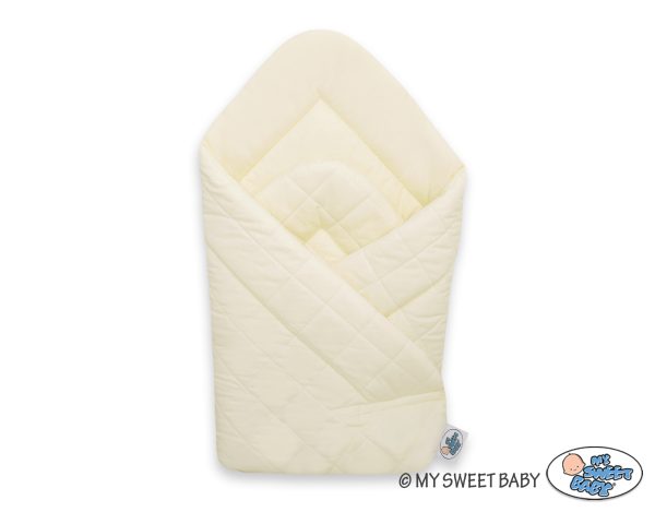 Baby nest quilted - cream - Image 2