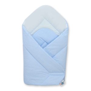 Baby nest - Bear with bow blue