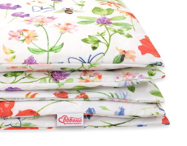 Baby cotton bedding set 2-pcs 135x100 cm- meadow - Image 4