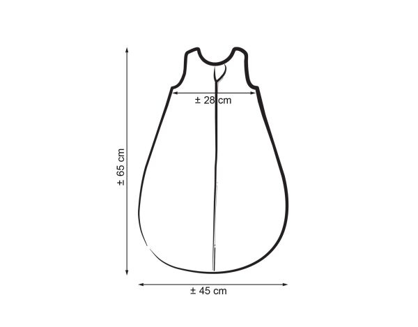 Muslin baby sleeping bag 0-6 months NEWBORN TOG 1.0 - camel - Image 7
