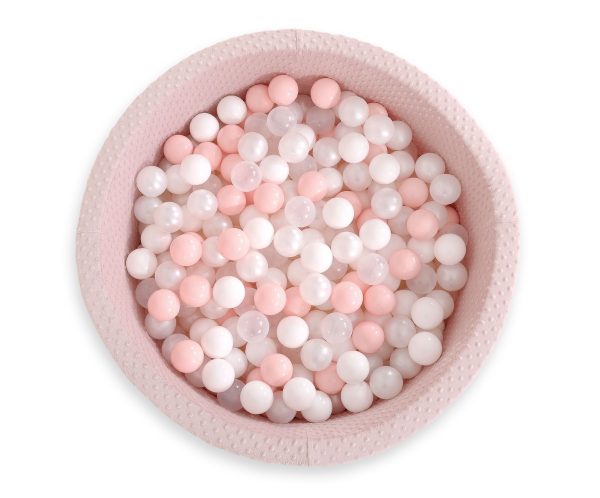 Ball-pit minky H-40 cm with balls 200pcs- blush - Image 11