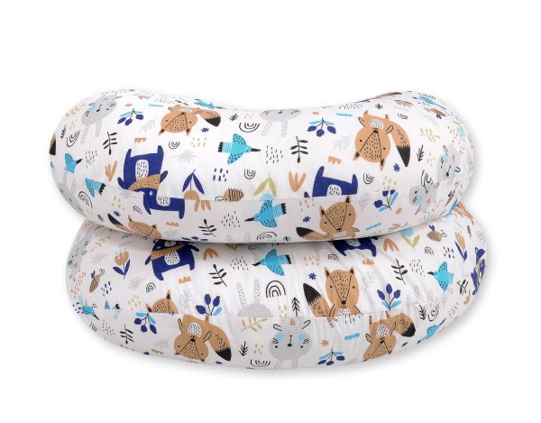 Maternity Support Pillow C - navy blue bears - Image 4
