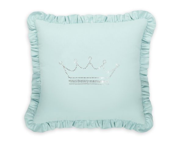 Decorative pillow with application - mint - Image 4