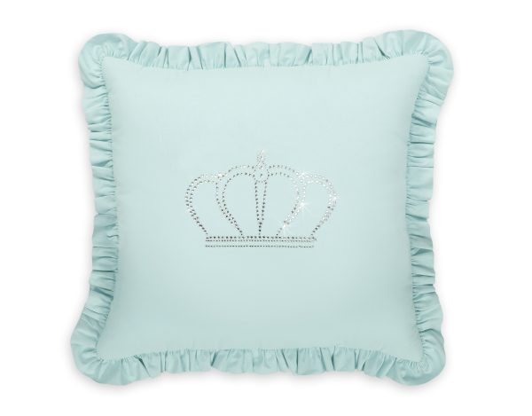 Decorative pillow with application - mint - Image 5