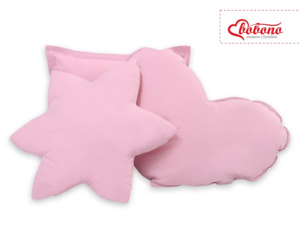 Set of 3 cushions for the tipi tent - pink - Image 5