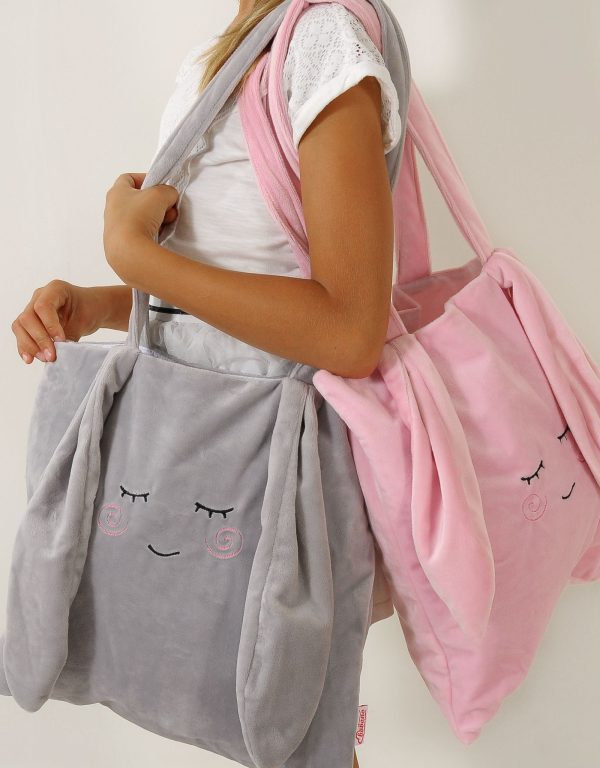 Children's shoulder bag with bunny ears - white - Image 5