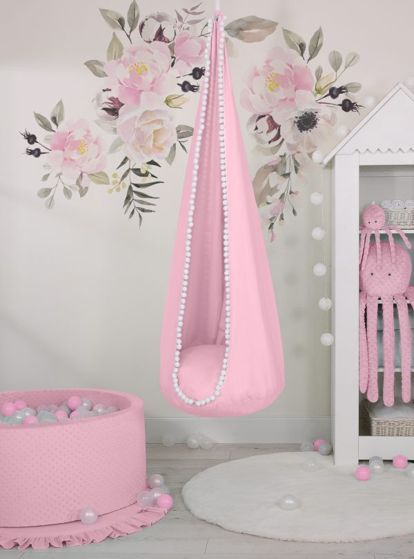 Hanging swing hammock cocoon - pink - Image 5