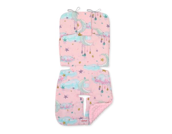 Double-sided cart insert BOBONO -  moons pink