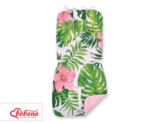 Double-sided cart insert BOBONO - tropical flowers/pink - Image 2