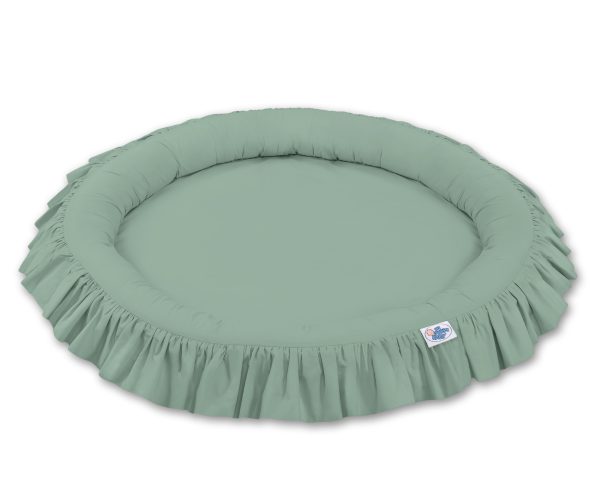 Nest with flounce - pastel green - Image 3