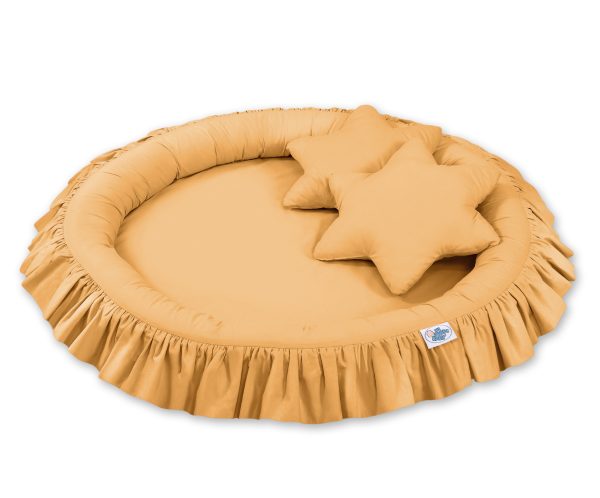 Nest with flounce - honey yellow - Image 8