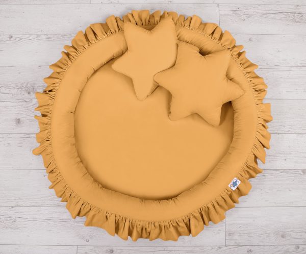 Nest with flounce - honey yellow - Image 9
