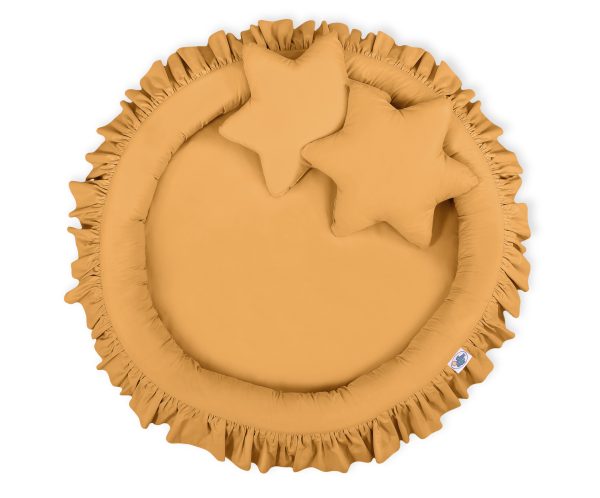 Nest with flounce - honey yellow - Image 7