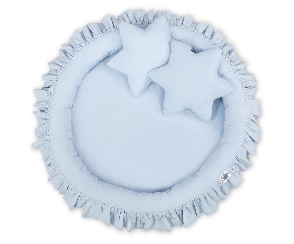 Nest with flounce - blue - Image 7