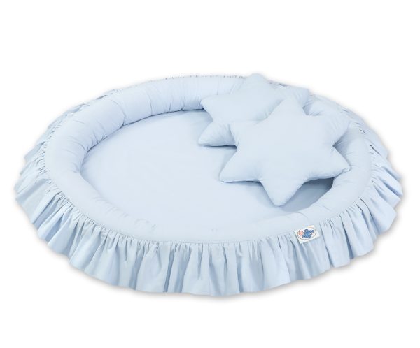 Nest with flounce - blue - Image 8