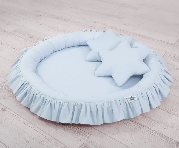 Nest with flounce - blue - Image 10